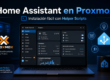 Pantalla Home Assistant Proxmox