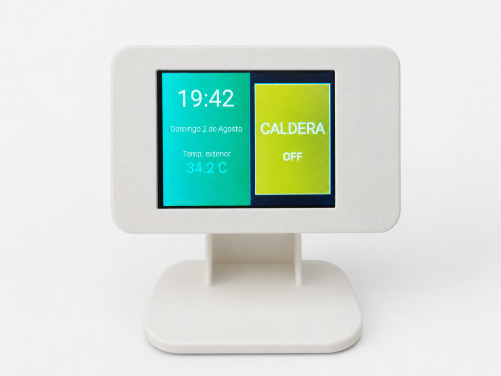 Soporte 3D para pantalla táctil ESPHome en Home Assistant